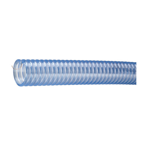 Kuriyama Tigerflex WE 1 1/4 in. Heavy-Duty PVC Food Grade Hose w/ Static Wire - Hose Only