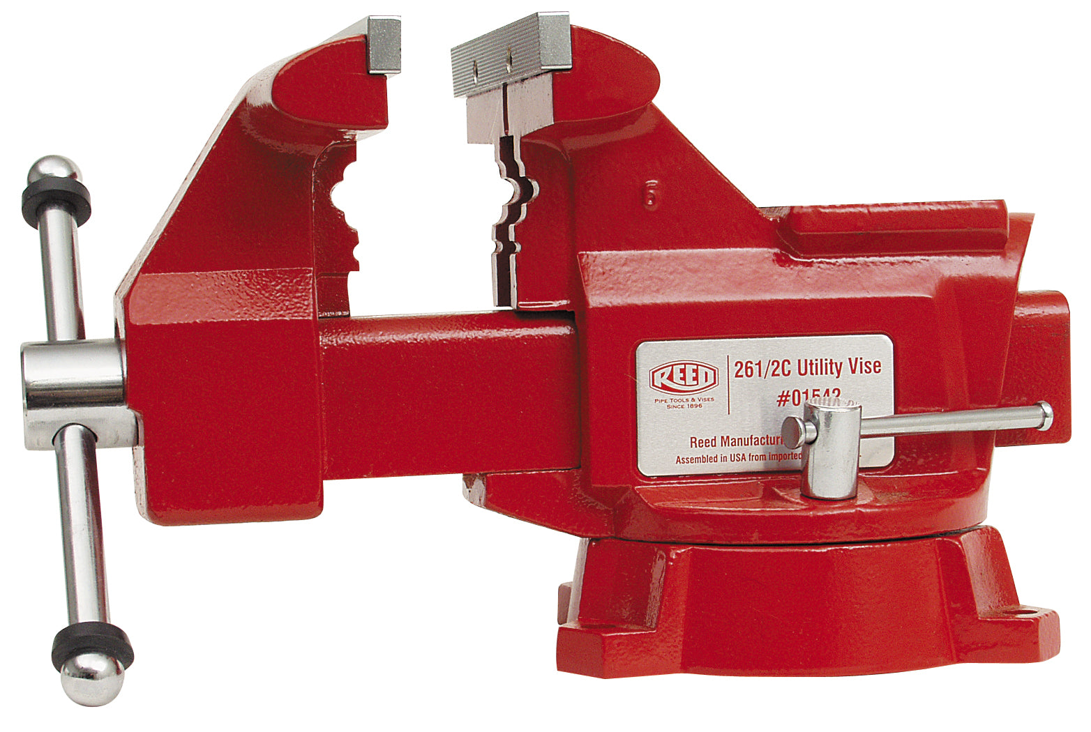 REED 26B Utility Workshop Vise, 6-Inch Jaw Width