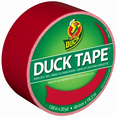Duct Tape, Red, 1.88-Inch x 20-Yard