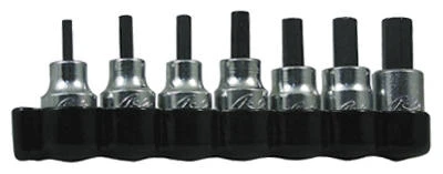 7-Pc. Metric Hex Bit Set