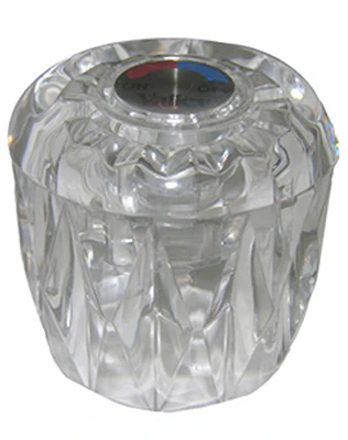 Shower Handle, Valley New Style, DD Broach, Clear