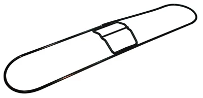 Metal Dust Mop Frame, Black, 5 In. x 24 In.