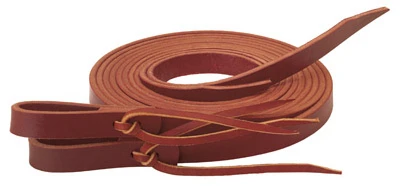 Horse Reins, Burgundy Latigo Leather, 5/8 In. x 7 Ft.