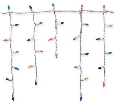 LED Icicle Lights, Multi-Color, 105-Ct.