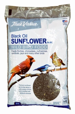 Black Oil Sunflower Bird Seed, 5 Lbs.
