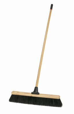 Jobsite Push Broom, Industrial,24-In.