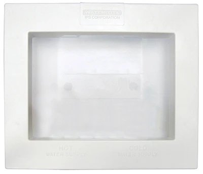 Washing Machine Outlet Box, Dual-Drain