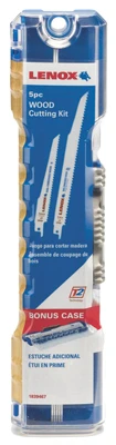 Reciprocating Saw Blade Kit, Wood-Cutting, 5-Pc.