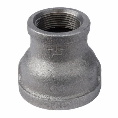 2 x 1-1/4 In. Black Pipe Reducing Coupling