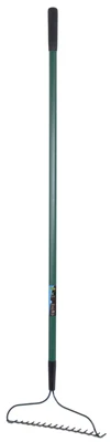Bow Rake, 14-Tines, Fiberglass Handle