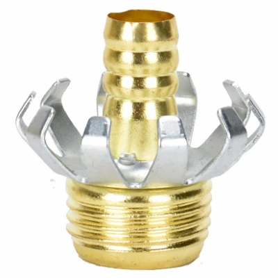 Clincher Hose Repair, Brass, 1/2 In. Male