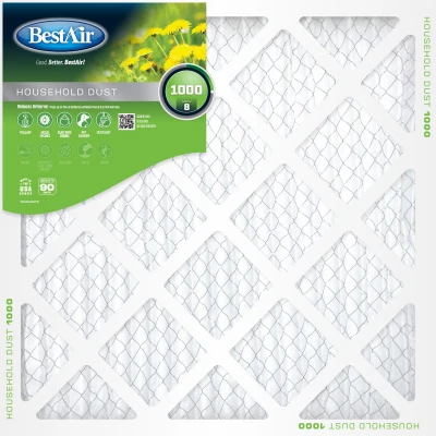 20x30 x 1 In. Standard Pleated Air Filter, MERV 8, 90 Days