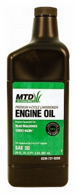 Arnold OEM-737-0208 20 oz Amber Engine Oil – SAE 30 for Cold‑Weather Small Engines