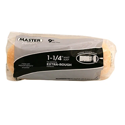 Paint Roller Cover, 9 x 1-1/4 In. Nap