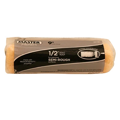 Paint Roller Cover, 9 x 1/2 In. Nap