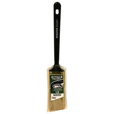 Angle Sash Paint Brush, China Bristles, 1-1/2 In.