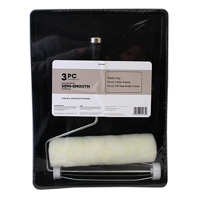 3-Pc. Paint Roller Tray Set, 9 In.