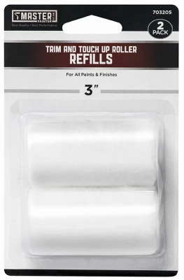 Trim Paint Roller, 3 In., 2-Pk.