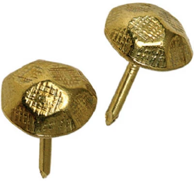 Premium Brass Upholstery Nail – H‑Head Decorative Fastener