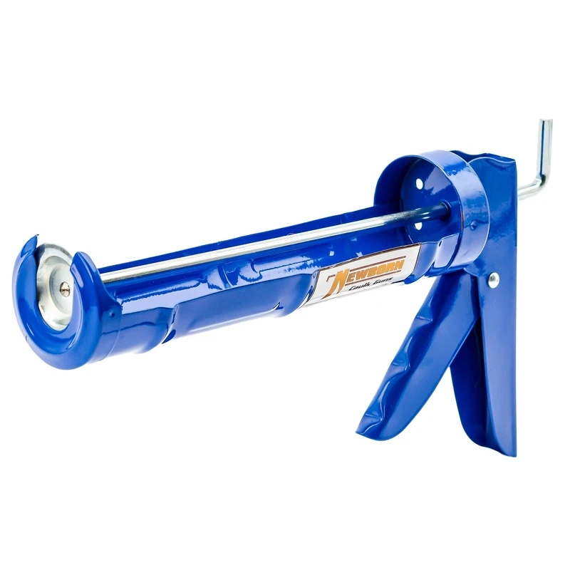 Non-Drip Caulking Gun, Smooth Rod, 3:1 Thrust Ratio, 1/10 Gallon