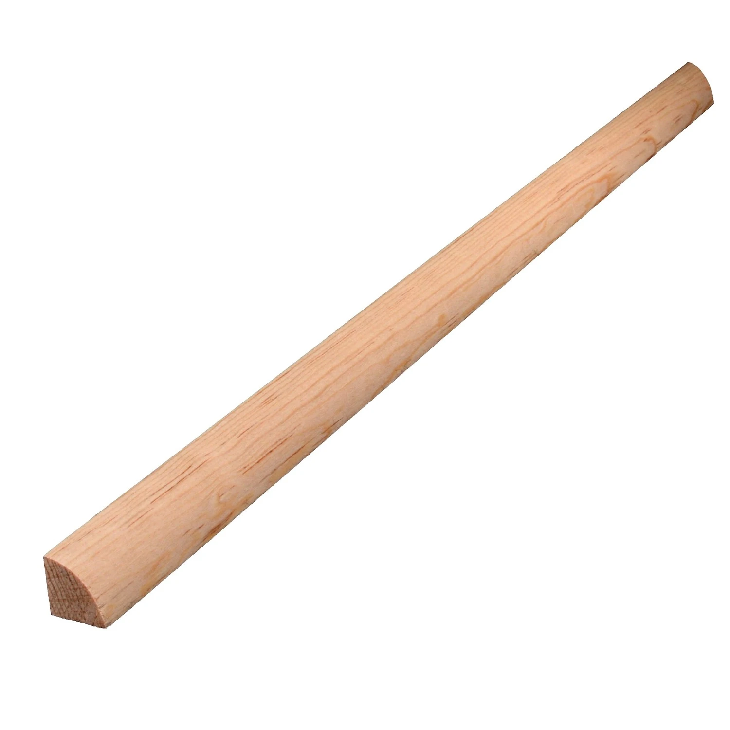 Solid Pine Moulding, Quarter Round, 3/4 x 3/4 In. x 8 Ft.