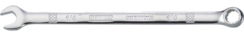 Combination Wrench, Long-Panel, 1/4 In.