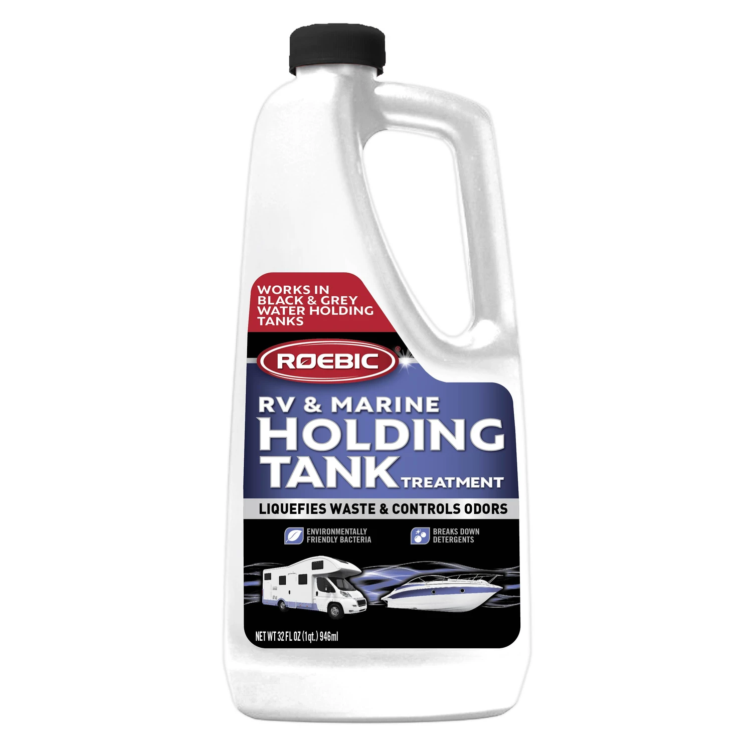 RV & Marine Blackwater Treatment, 1 Qt.