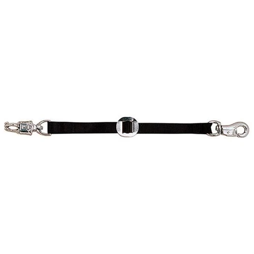 Livestock Trailer Tie, Black Nylon, 1 x 28 In.