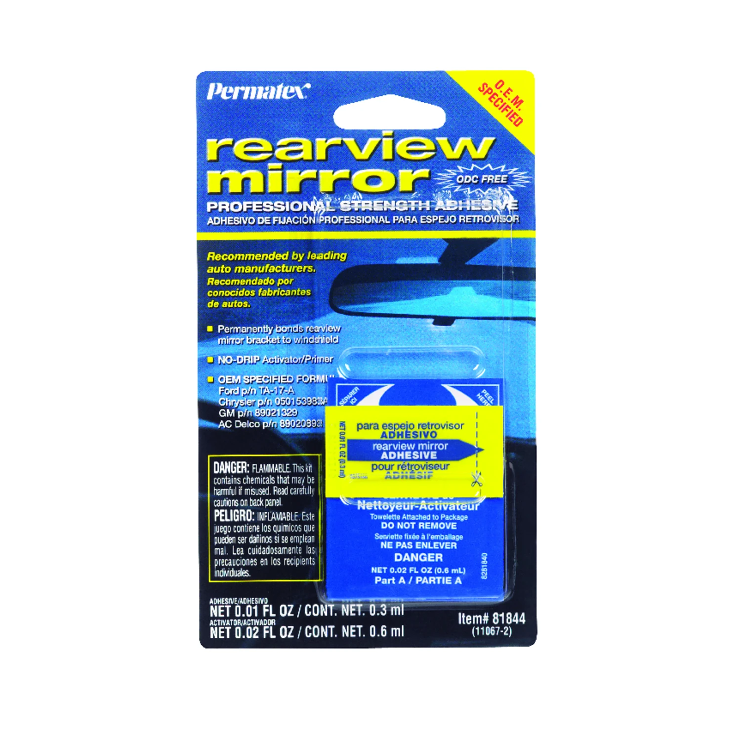0.3-mL Rear-View Mirror Adhesive