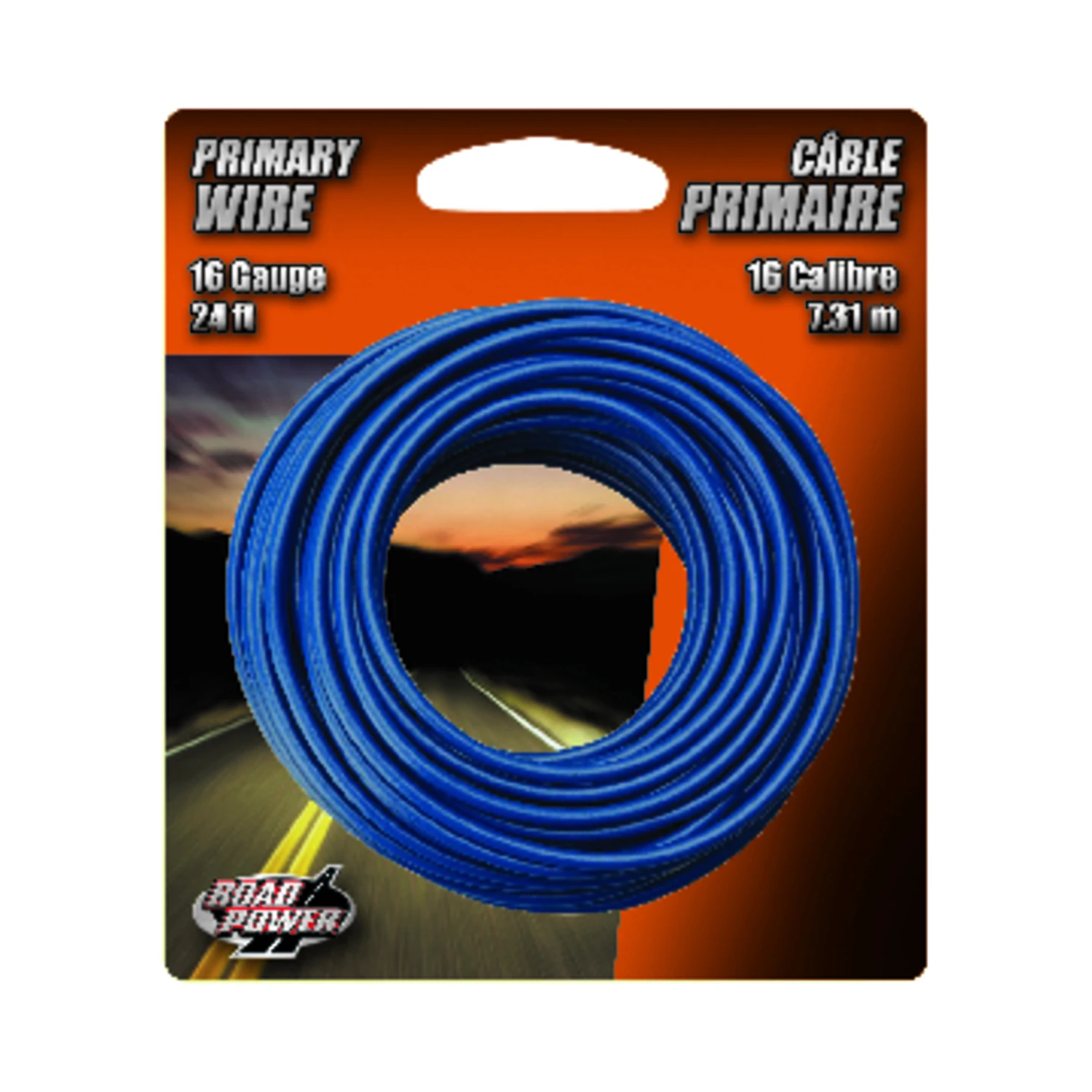 Primary Wire, Blue, 16-Ga., 24 Ft.