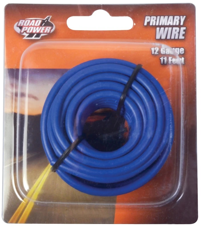 Primary Wire, Blue, 12-Ga., 11 Ft.