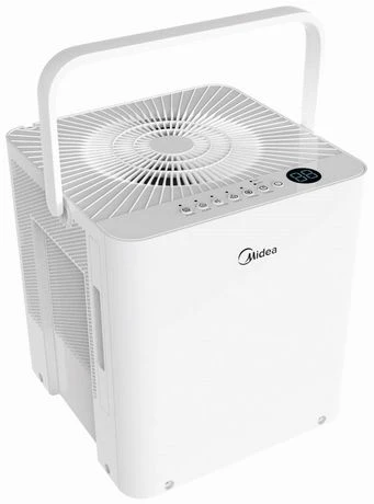 20 Pint Cube Dehumidifier In White - Compact And Efficient Moisture Control