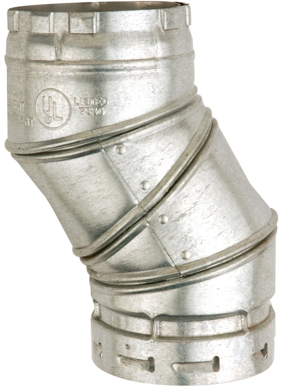 3 Inch B Vent 90 Degree Adjustable Elbow Gas Vent - Model 3eal