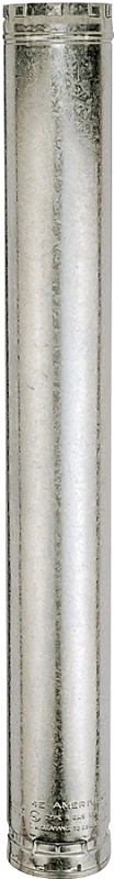 3 Inch X 5 Foot Double Wall Gas Vent Pipe - Model 3e5