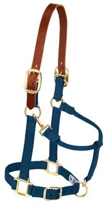 Breakaway Halter, Navy, 1 In., Average-Size Horse