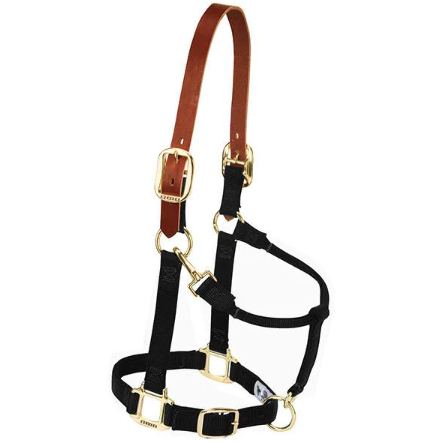 Breakaway Halter, Black, 1 In., Small/Weanling Horse