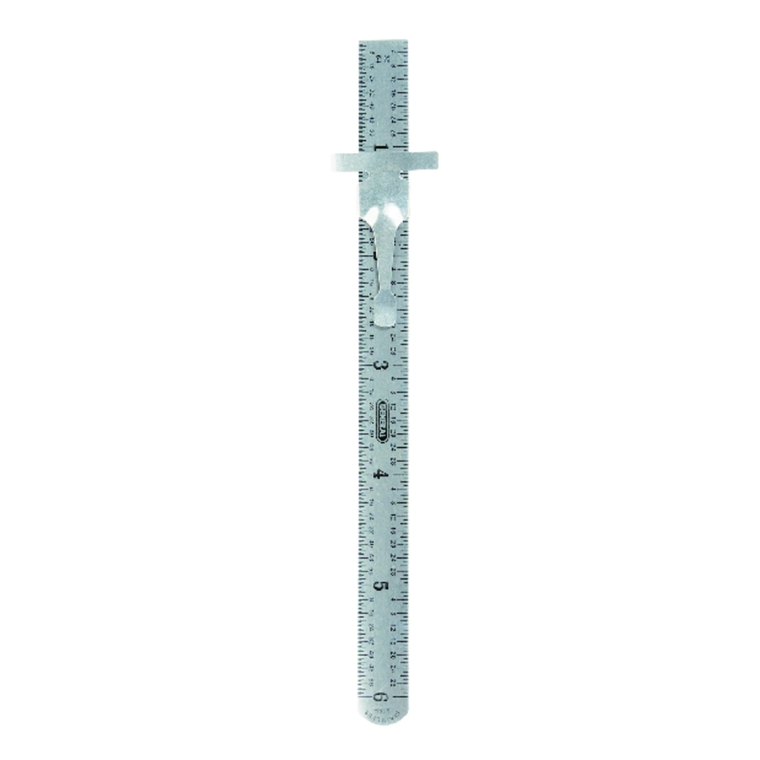 Flex Precision Stainless Steel Rule. 6 In.