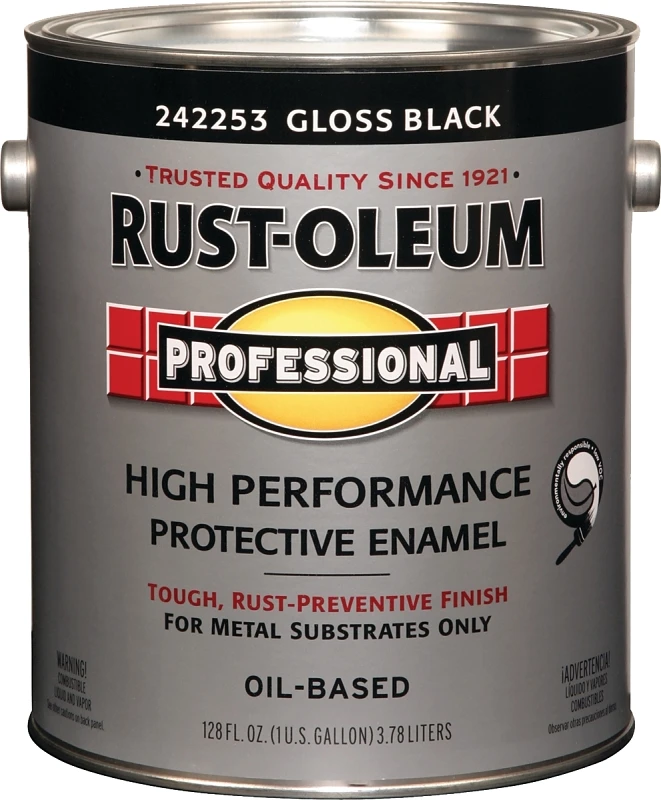 Professional Finish, Black Gloss, 1-Gallon