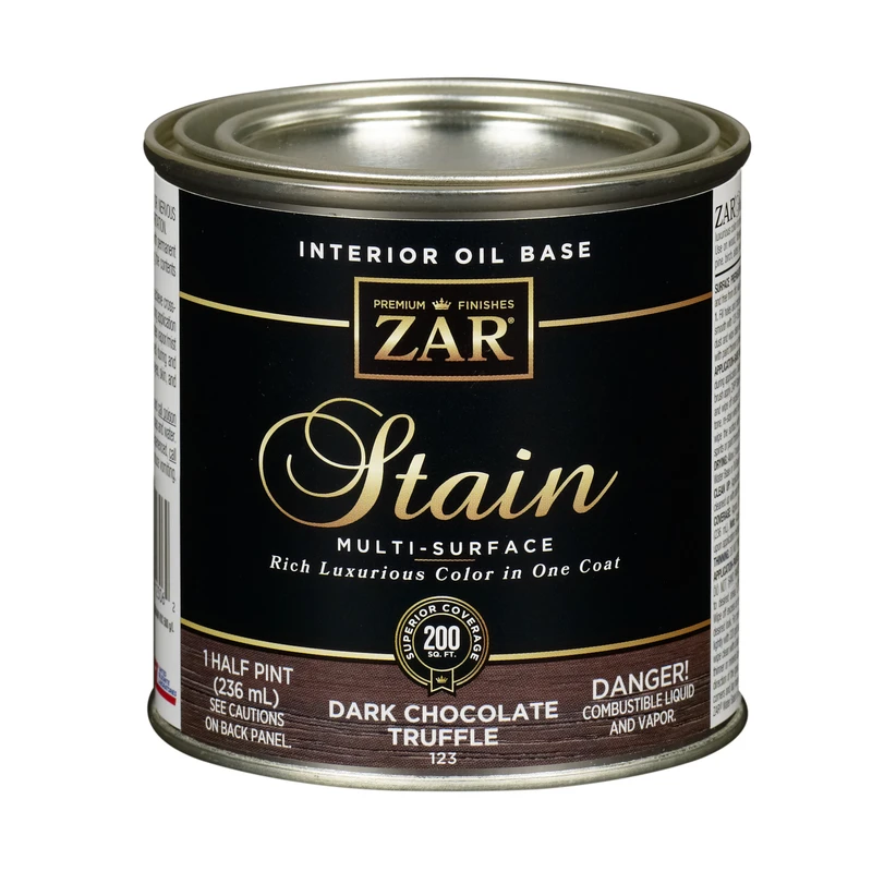 Interior Wood Stain Dark Chocolate Truffle , 1/2 Pt.