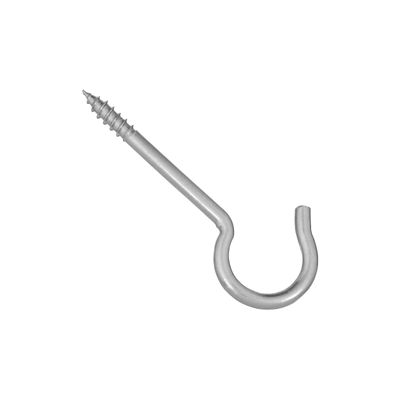 Ceiling Hook, Zinc, #6, 3-Pk.