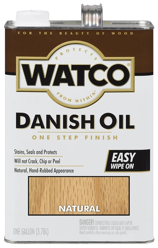 Danish Oil Finish, Natural, 1-Gallon