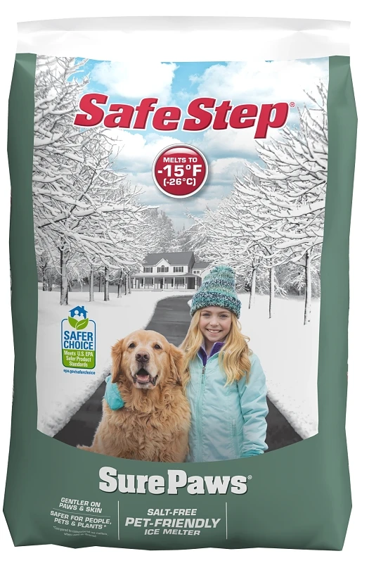 Organic Pet Safe Ice Melt, 20 Pounds, Environmentally Friendly Deicing Salt
