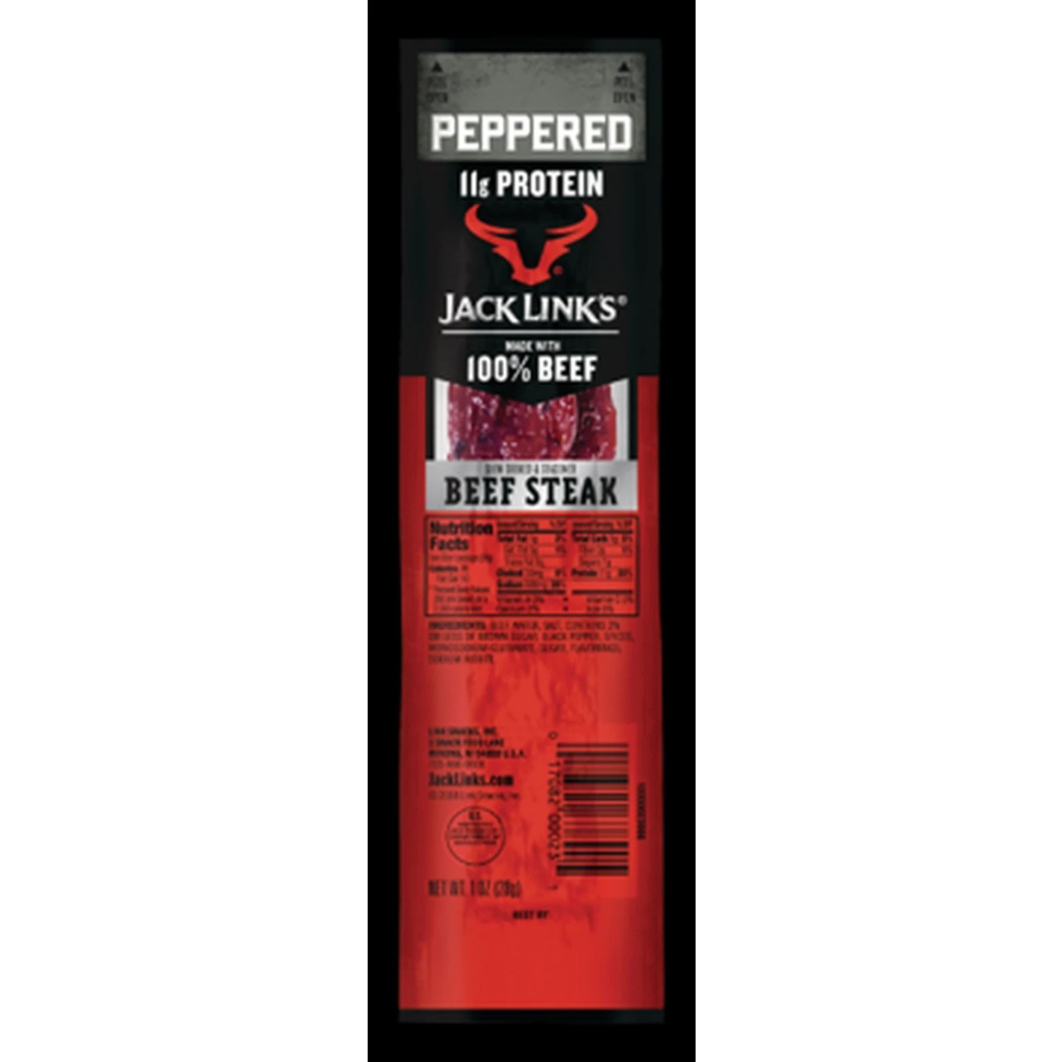 Peppered Beef Steak, 1-oz.
