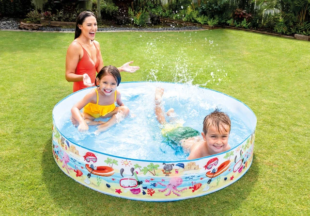 Fun at the Beach Snapset Pool, 10 In. x 5 Ft.
