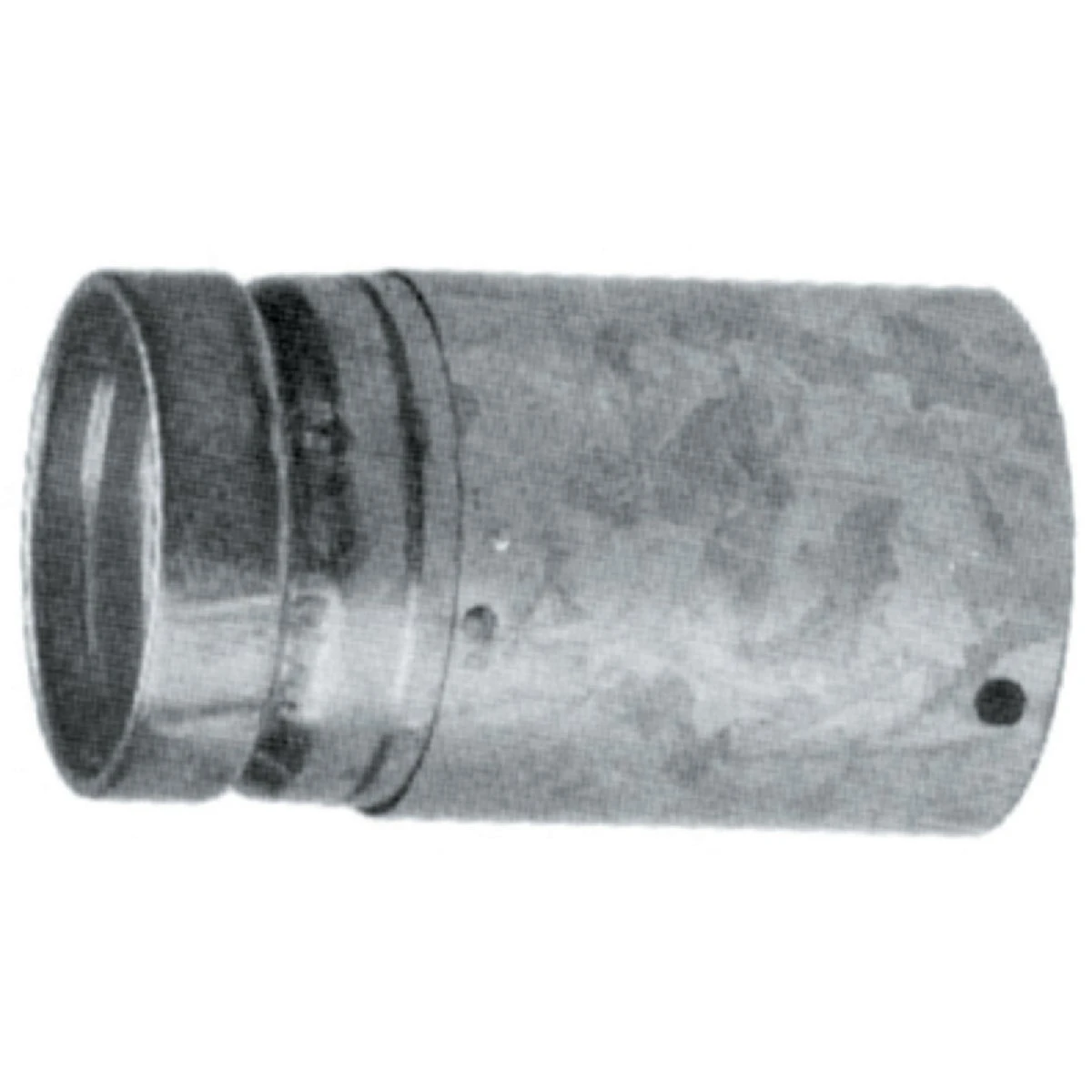 Gas Vent Pipe, Round, Type B, Adjustable, 4 to 12-In.