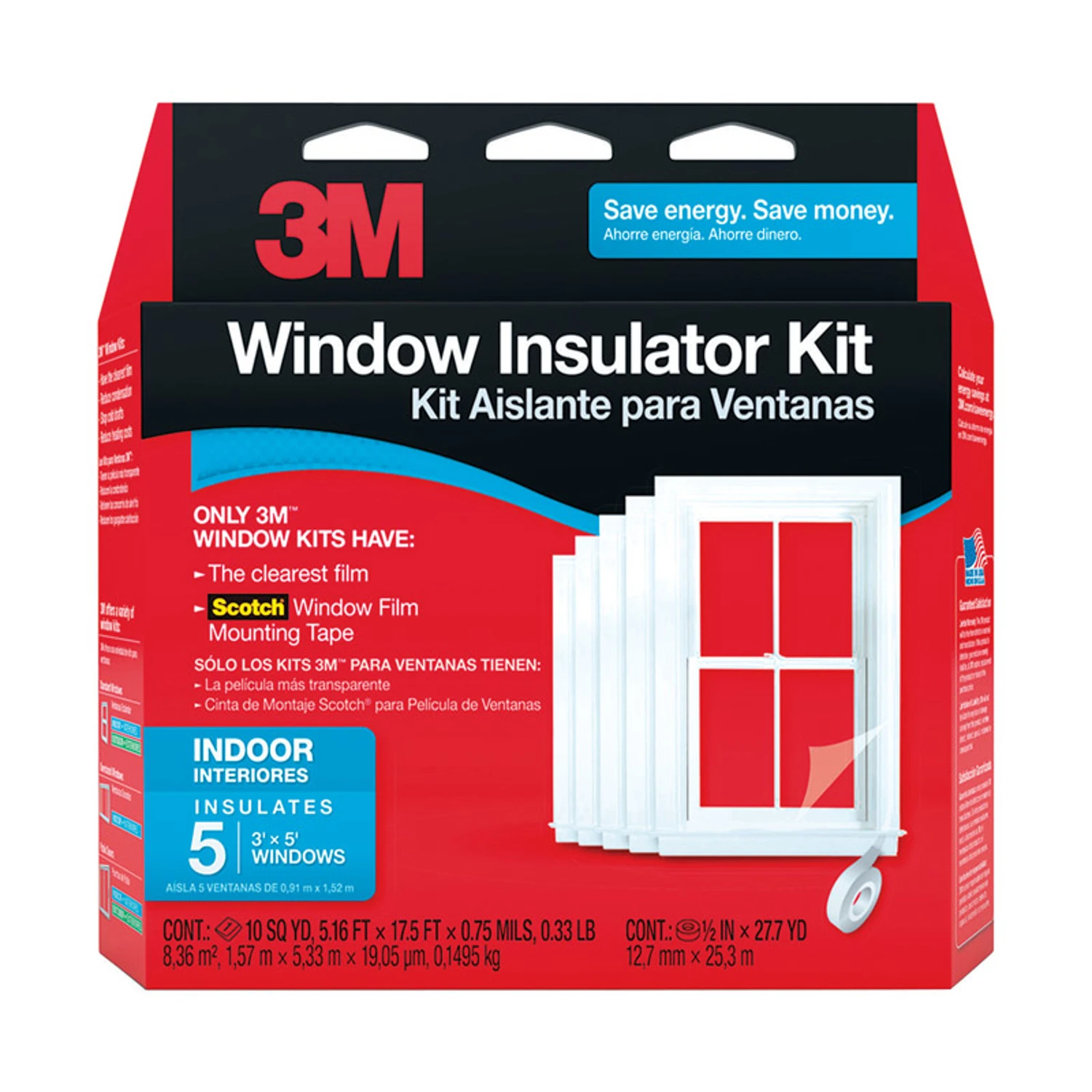 Interior 5-Window Insulating Kit