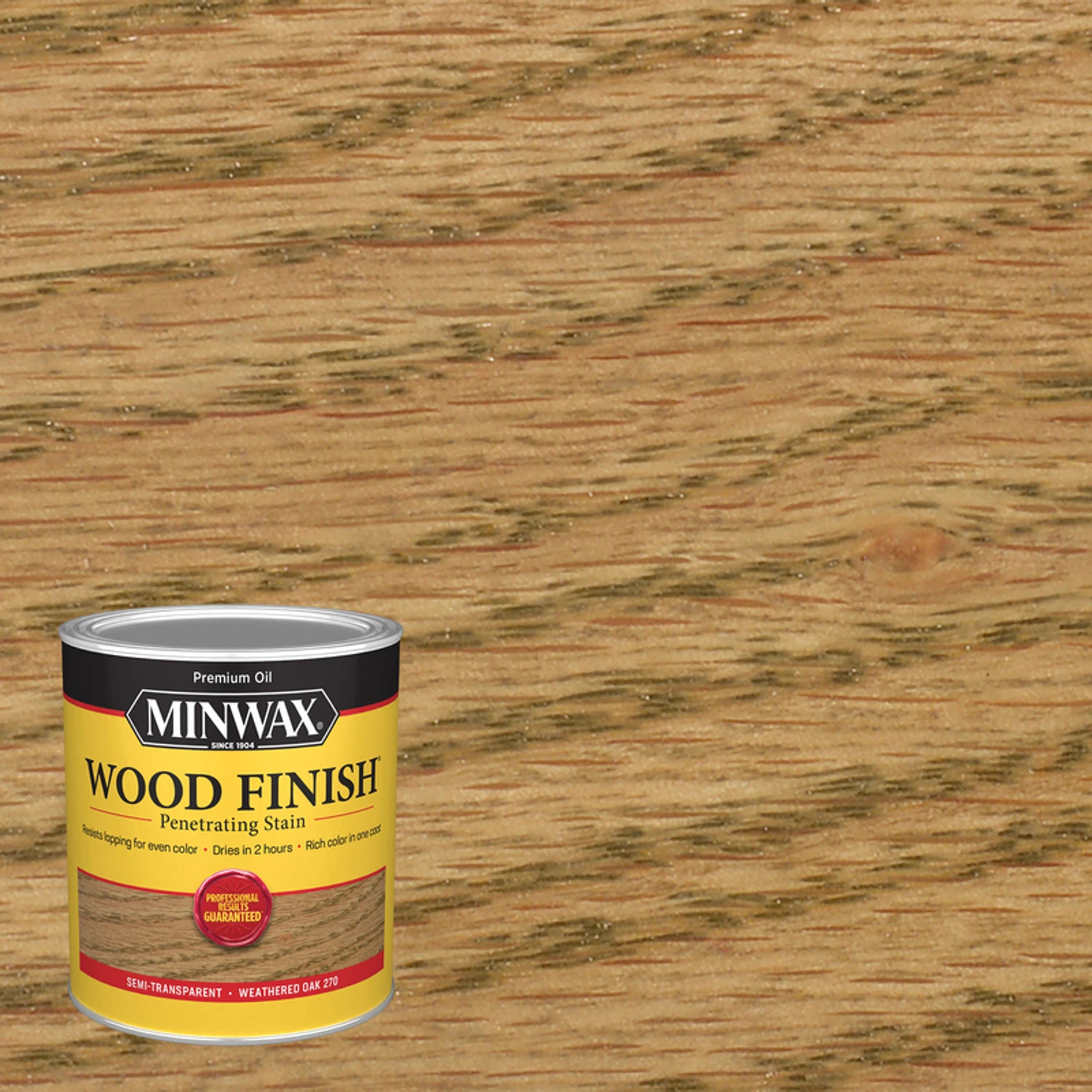 Wood Finish, Weathered Oak, 1-Qt.
