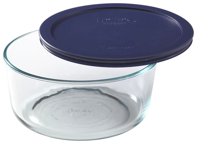 Storage Plus Bowl, Navy Cover, 7-Cup
