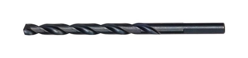 Thunderbolt Black Oxide Drill Bit, 1/4 In.
