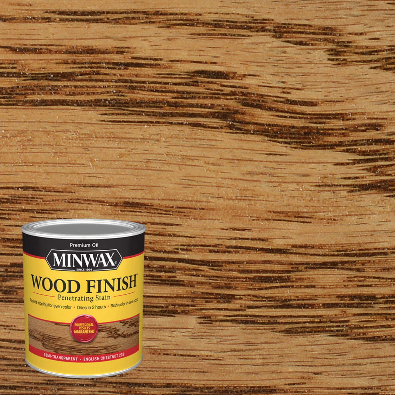 English Chestnut Wood Finish, Qt.